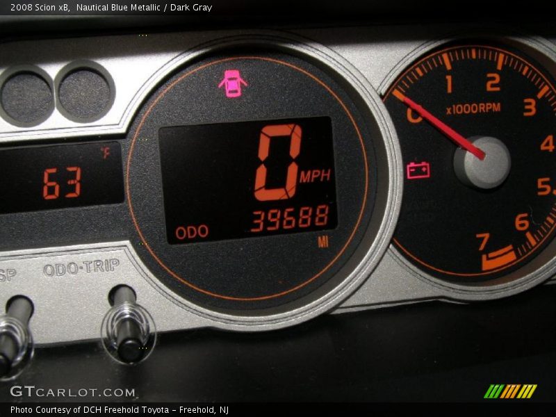 Nautical Blue Metallic / Dark Gray 2008 Scion xB