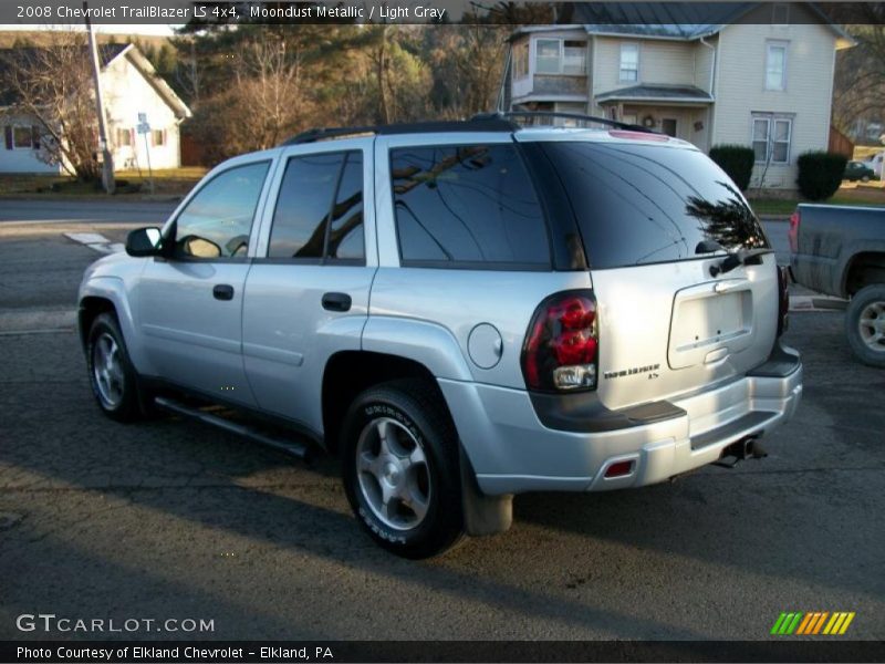 Moondust Metallic / Light Gray 2008 Chevrolet TrailBlazer LS 4x4