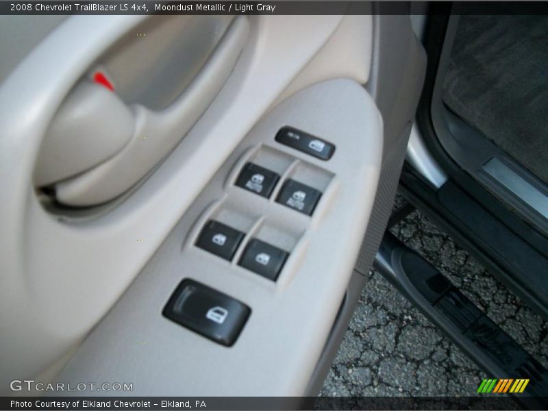 Moondust Metallic / Light Gray 2008 Chevrolet TrailBlazer LS 4x4