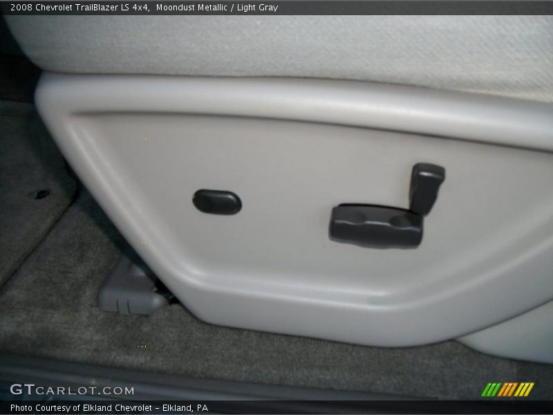 Moondust Metallic / Light Gray 2008 Chevrolet TrailBlazer LS 4x4