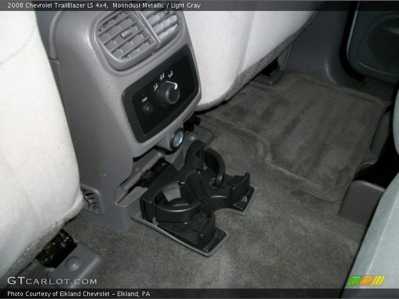 Moondust Metallic / Light Gray 2008 Chevrolet TrailBlazer LS 4x4