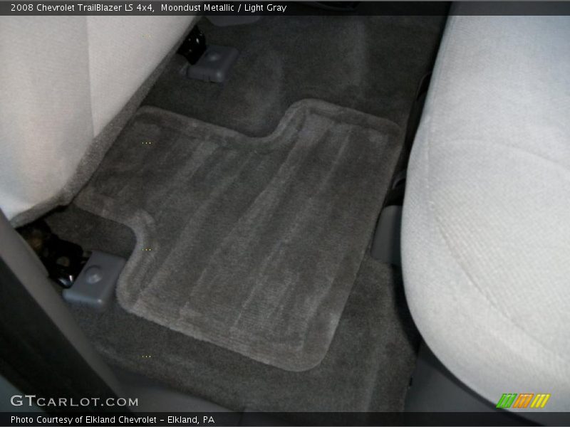 Moondust Metallic / Light Gray 2008 Chevrolet TrailBlazer LS 4x4