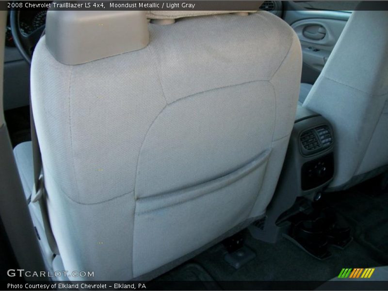 Moondust Metallic / Light Gray 2008 Chevrolet TrailBlazer LS 4x4