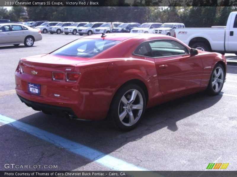 Victory Red / Black 2010 Chevrolet Camaro SS Coupe