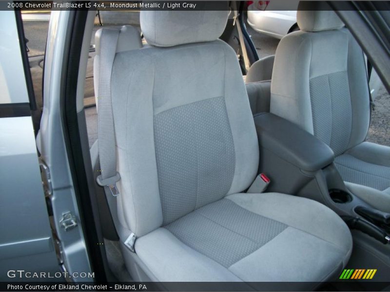 Moondust Metallic / Light Gray 2008 Chevrolet TrailBlazer LS 4x4