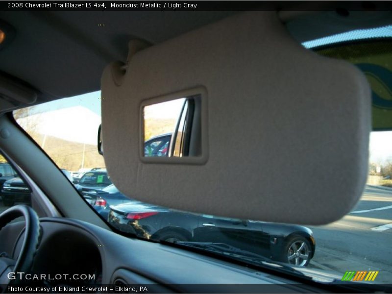 Moondust Metallic / Light Gray 2008 Chevrolet TrailBlazer LS 4x4