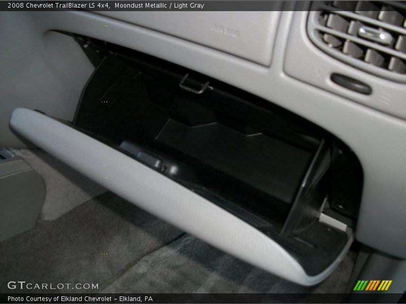 Moondust Metallic / Light Gray 2008 Chevrolet TrailBlazer LS 4x4