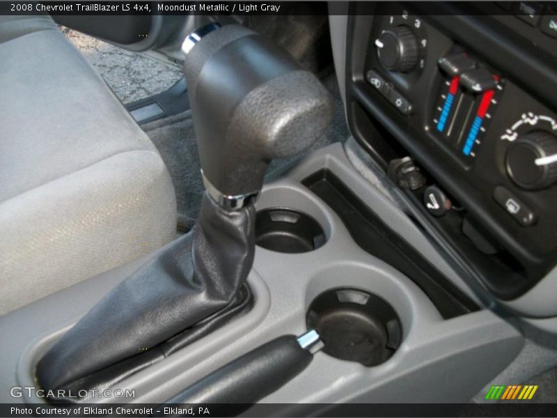Moondust Metallic / Light Gray 2008 Chevrolet TrailBlazer LS 4x4