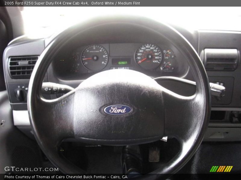  2005 F250 Super Duty FX4 Crew Cab 4x4 Steering Wheel