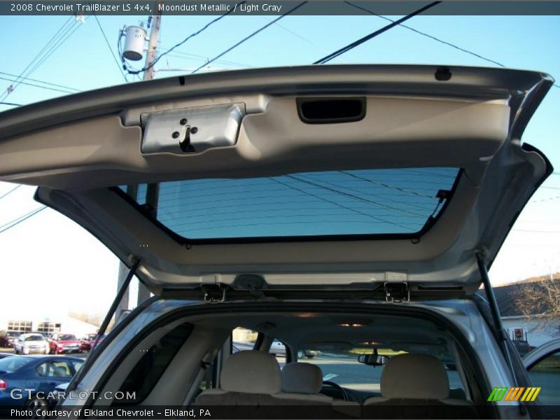Moondust Metallic / Light Gray 2008 Chevrolet TrailBlazer LS 4x4