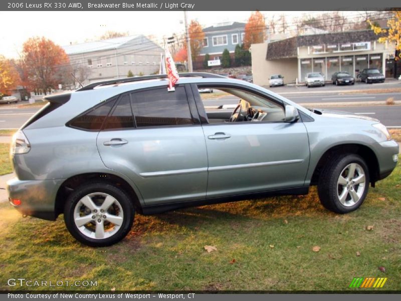 Breakwater Blue Metallic / Light Gray 2006 Lexus RX 330 AWD