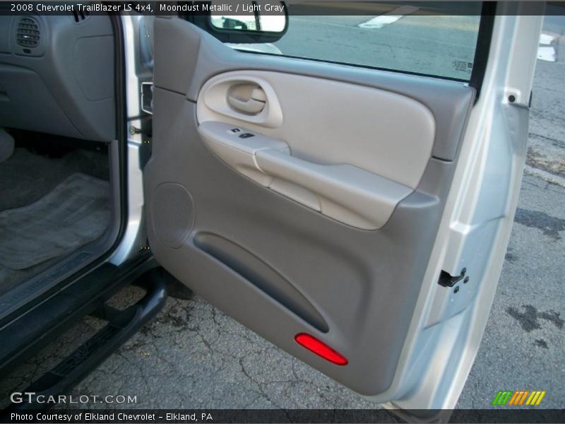 Moondust Metallic / Light Gray 2008 Chevrolet TrailBlazer LS 4x4