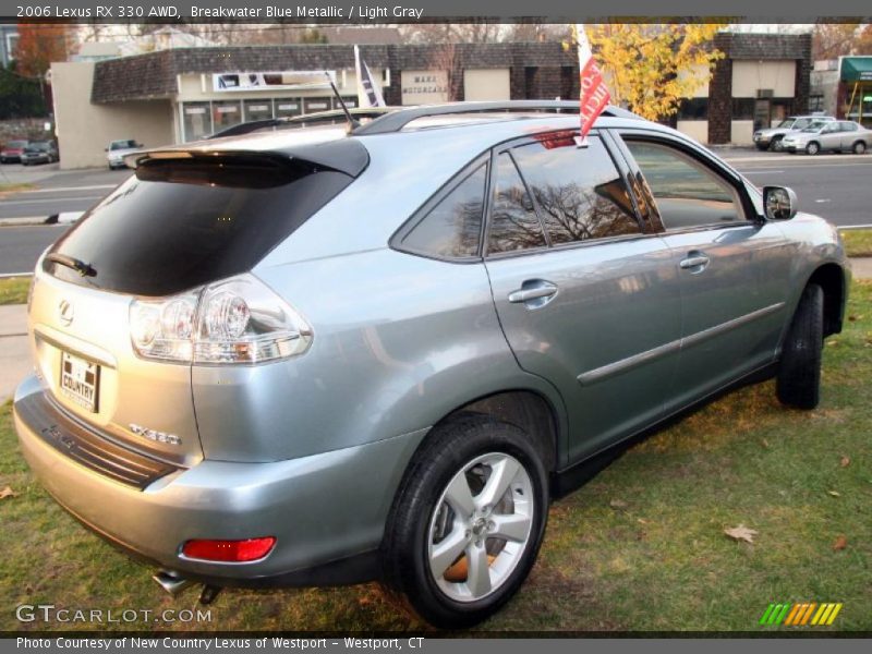 Breakwater Blue Metallic / Light Gray 2006 Lexus RX 330 AWD