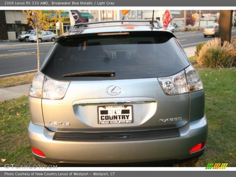 Breakwater Blue Metallic / Light Gray 2006 Lexus RX 330 AWD