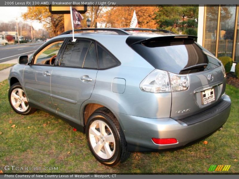 Breakwater Blue Metallic / Light Gray 2006 Lexus RX 330 AWD