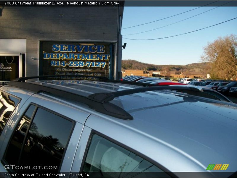 Moondust Metallic / Light Gray 2008 Chevrolet TrailBlazer LS 4x4