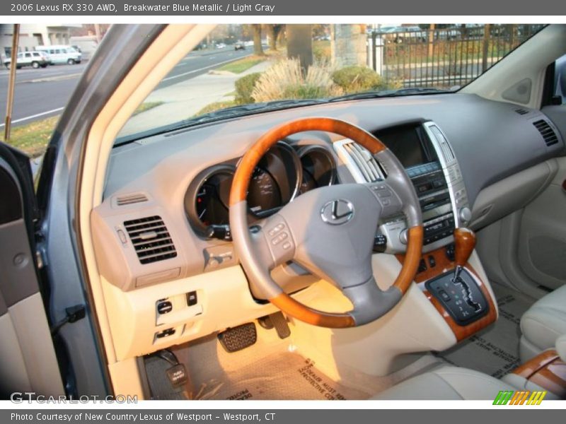 Breakwater Blue Metallic / Light Gray 2006 Lexus RX 330 AWD