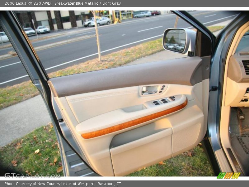 Breakwater Blue Metallic / Light Gray 2006 Lexus RX 330 AWD