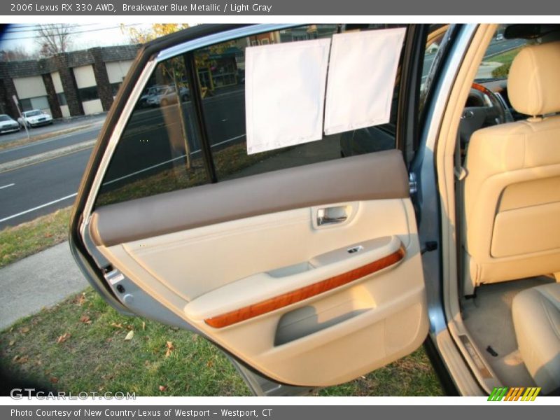 Breakwater Blue Metallic / Light Gray 2006 Lexus RX 330 AWD