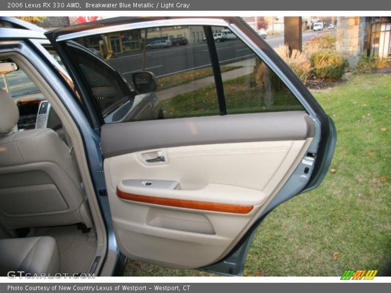 Breakwater Blue Metallic / Light Gray 2006 Lexus RX 330 AWD