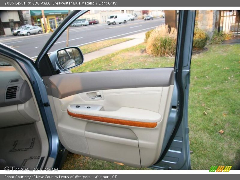 Breakwater Blue Metallic / Light Gray 2006 Lexus RX 330 AWD