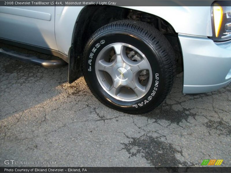 Moondust Metallic / Light Gray 2008 Chevrolet TrailBlazer LS 4x4