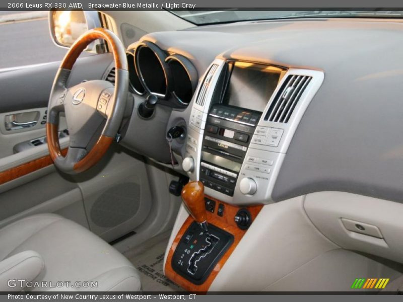 Breakwater Blue Metallic / Light Gray 2006 Lexus RX 330 AWD