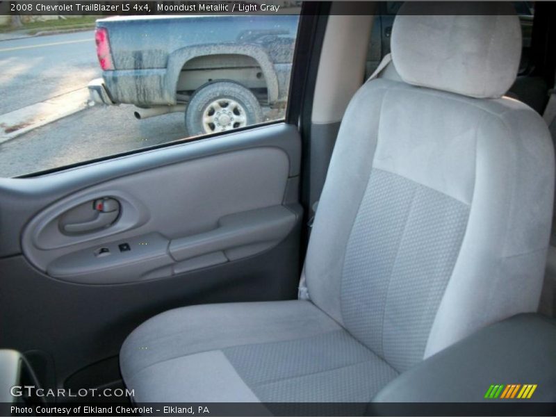Moondust Metallic / Light Gray 2008 Chevrolet TrailBlazer LS 4x4