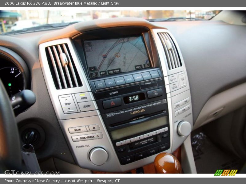 Breakwater Blue Metallic / Light Gray 2006 Lexus RX 330 AWD