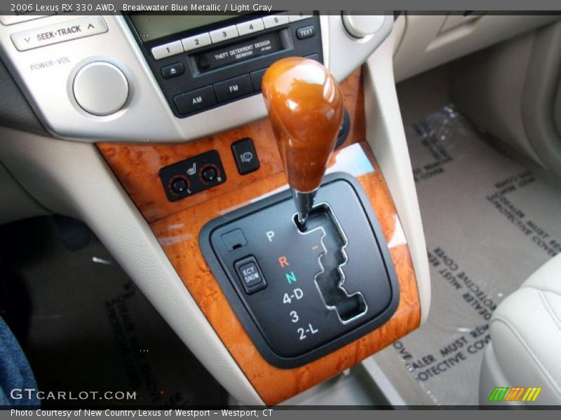 Breakwater Blue Metallic / Light Gray 2006 Lexus RX 330 AWD