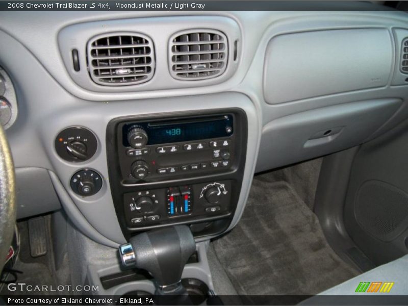 Moondust Metallic / Light Gray 2008 Chevrolet TrailBlazer LS 4x4