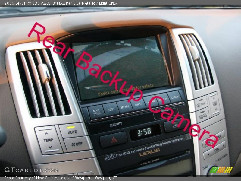 Breakwater Blue Metallic / Light Gray 2006 Lexus RX 330 AWD