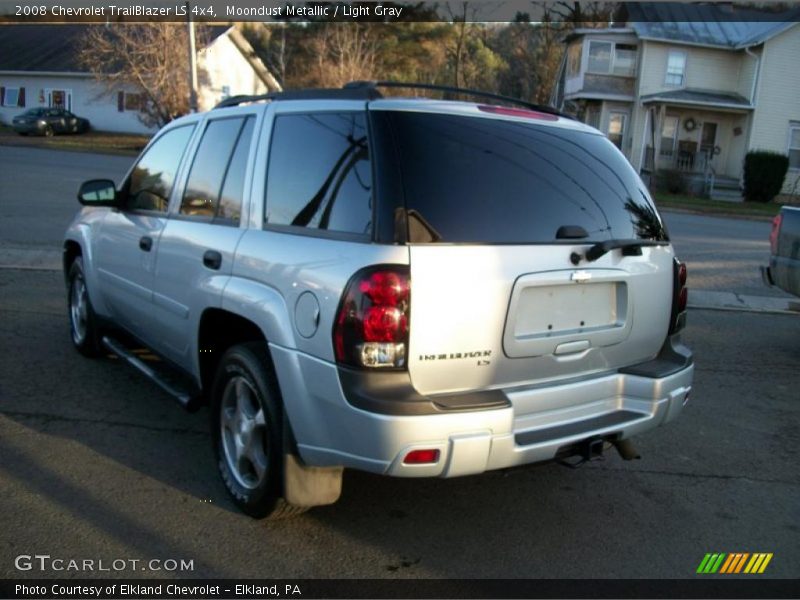 Moondust Metallic / Light Gray 2008 Chevrolet TrailBlazer LS 4x4