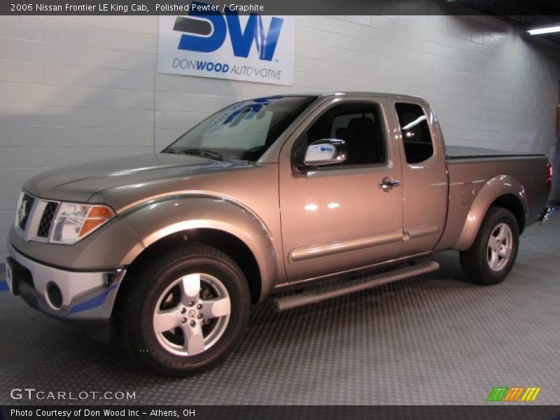Polished Pewter / Graphite 2006 Nissan Frontier LE King Cab