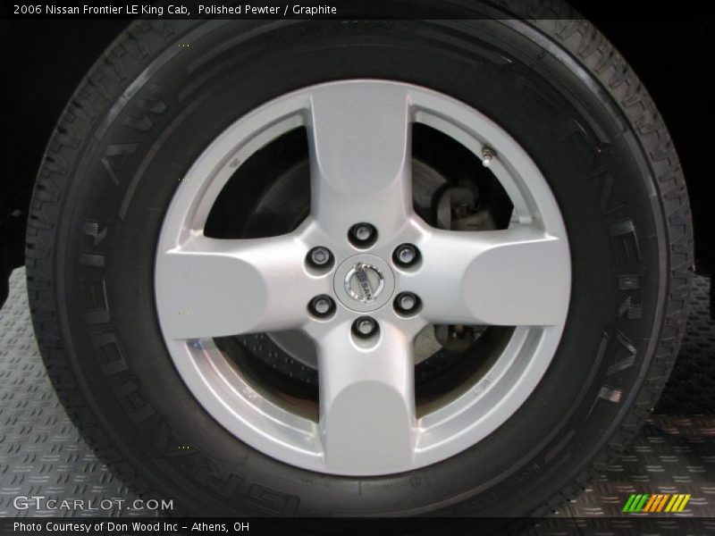 Polished Pewter / Graphite 2006 Nissan Frontier LE King Cab