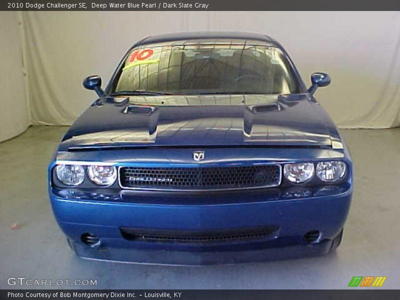 Deep Water Blue Pearl / Dark Slate Gray 2010 Dodge Challenger SE