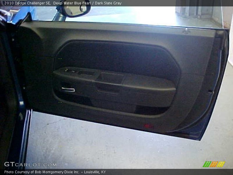 Deep Water Blue Pearl / Dark Slate Gray 2010 Dodge Challenger SE