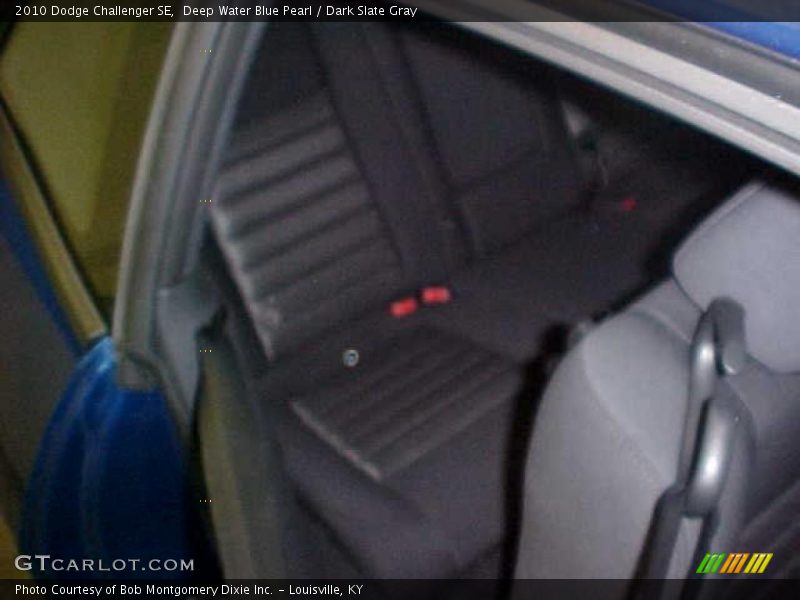 Deep Water Blue Pearl / Dark Slate Gray 2010 Dodge Challenger SE