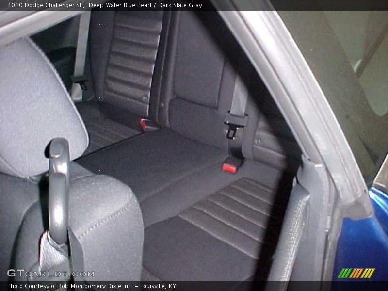 Deep Water Blue Pearl / Dark Slate Gray 2010 Dodge Challenger SE