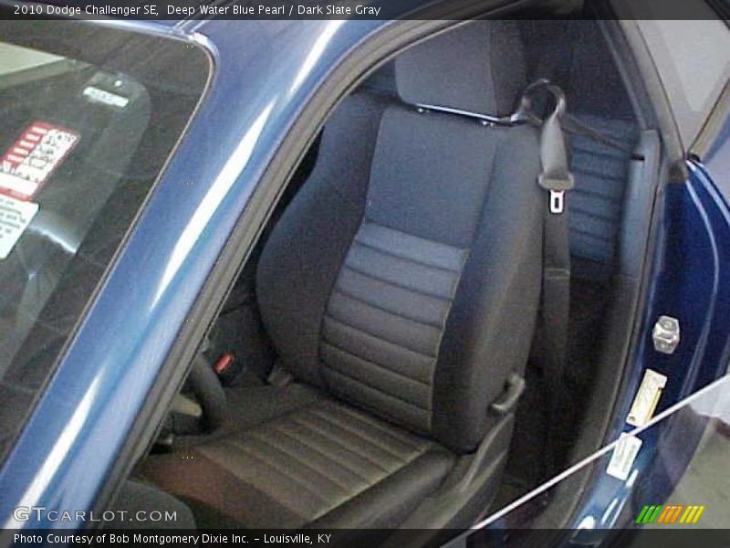 Deep Water Blue Pearl / Dark Slate Gray 2010 Dodge Challenger SE
