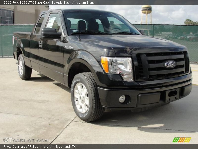 Tuxedo Black / Medium Stone 2010 Ford F150 STX SuperCab
