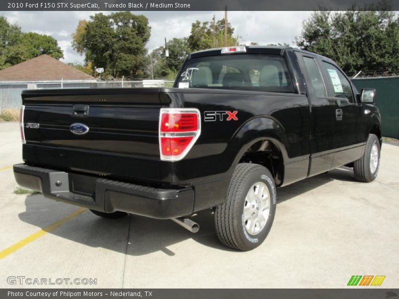 Tuxedo Black / Medium Stone 2010 Ford F150 STX SuperCab