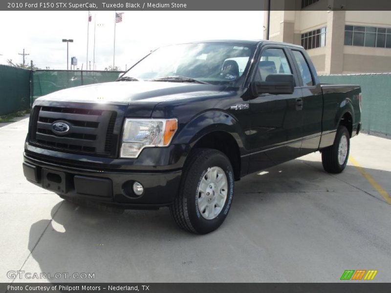 Tuxedo Black / Medium Stone 2010 Ford F150 STX SuperCab