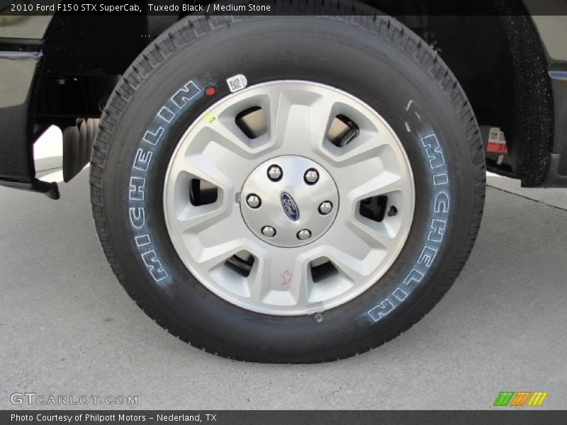 Tuxedo Black / Medium Stone 2010 Ford F150 STX SuperCab