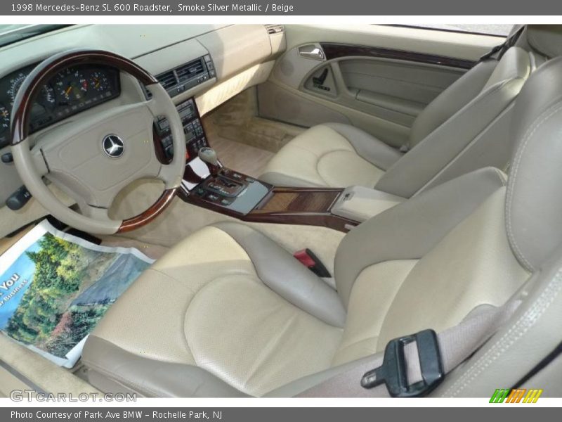  1998 SL 600 Roadster Beige Interior