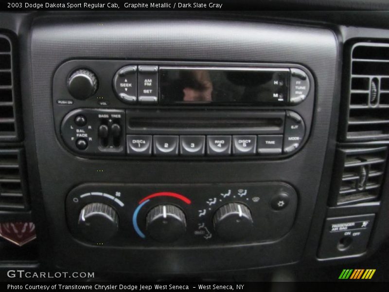 Graphite Metallic / Dark Slate Gray 2003 Dodge Dakota Sport Regular Cab