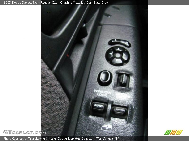 Graphite Metallic / Dark Slate Gray 2003 Dodge Dakota Sport Regular Cab