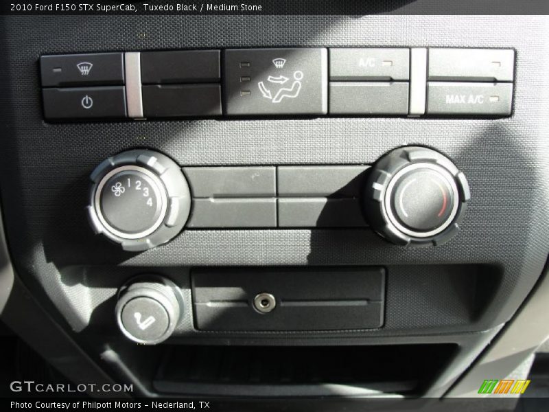 Tuxedo Black / Medium Stone 2010 Ford F150 STX SuperCab