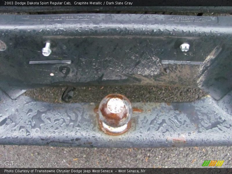 Graphite Metallic / Dark Slate Gray 2003 Dodge Dakota Sport Regular Cab