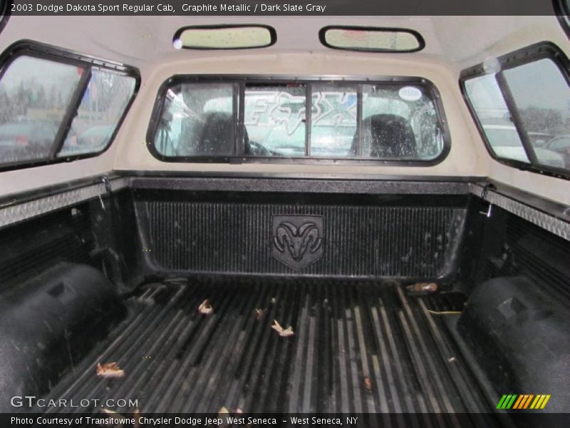Graphite Metallic / Dark Slate Gray 2003 Dodge Dakota Sport Regular Cab